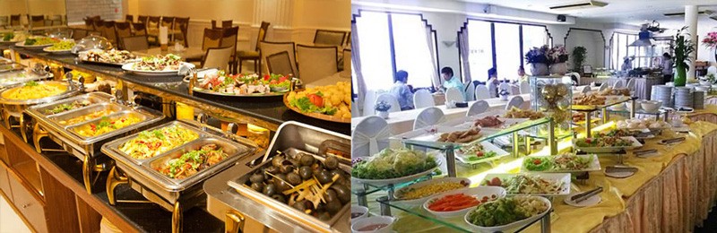 Re Vup phục vụ các bữa ăn, suất ăn trong nhà như tại các khách sạn, resort